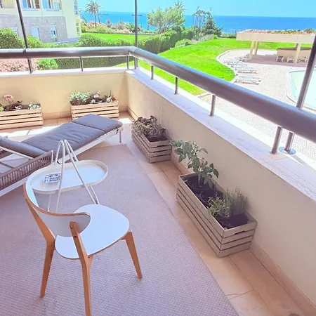 Ocean View One Bedroom With Garage And Swimming Pool In Costa Da Guia *