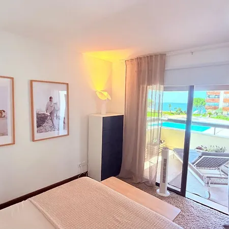 Ocean View One Bedroom With Garage And Swimming Pool In Costa Da Guia Appartamento